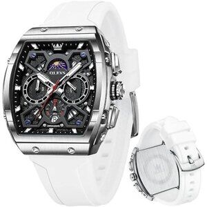 ⚡Watches for Men Waterproof Analog Quartz Chronograph Business Casual Dress